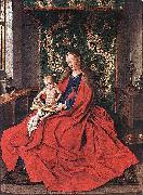 Jan Van Eyck Madonna with the Child Reading Germany oil painting artist